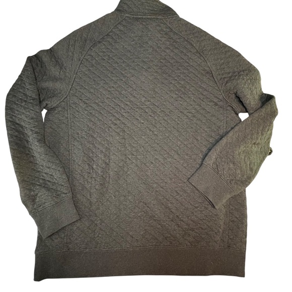 L.L. Bean Men's Quilted Pullover or Sweatshirt in a black large - Picture 4 of 11